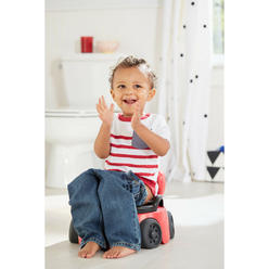 The First Years Training Wheels Racer Potty System | Easy To Clean And Easy To Use Potty Training Seat