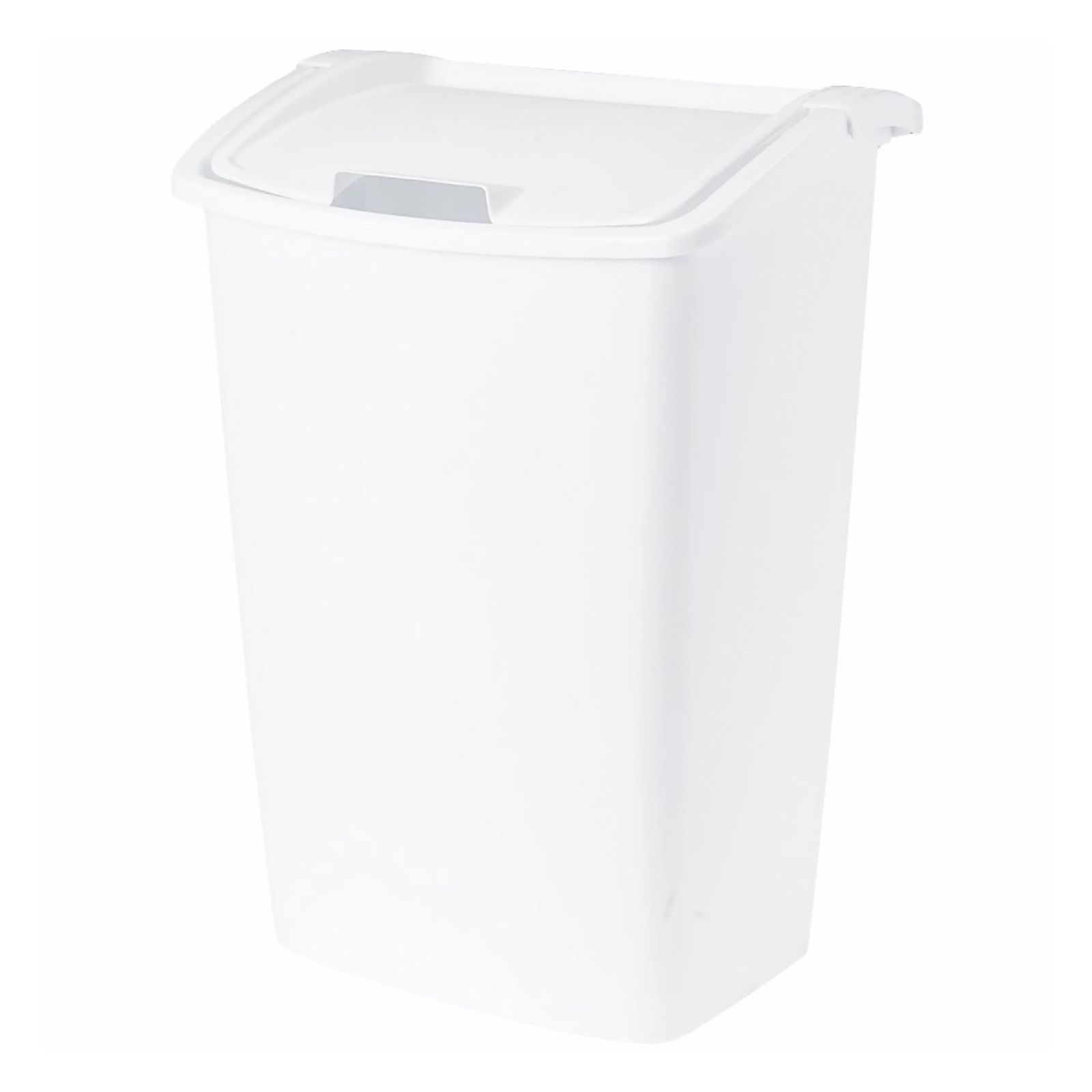 Rubbermaid 45qt. Wastebasket with Lid-White