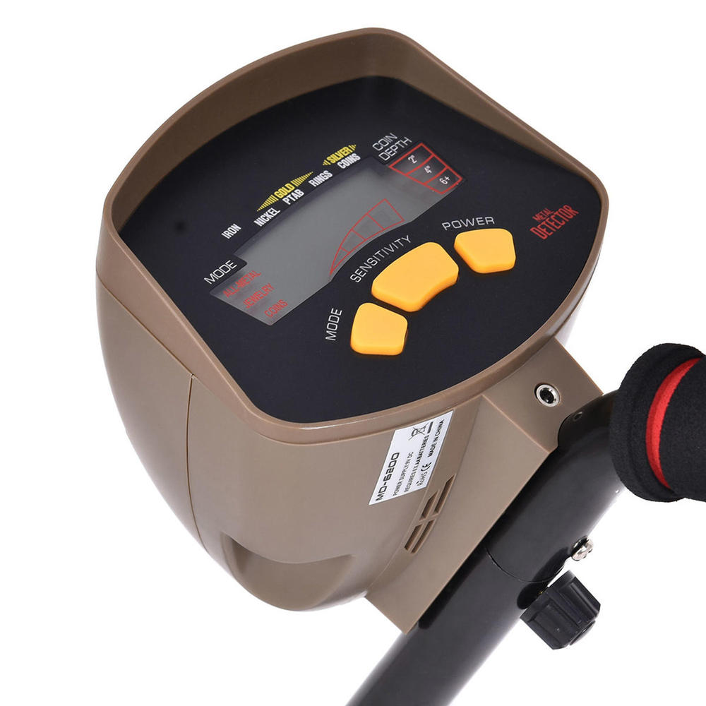 Goplus Professional Metal Detector Underground Gold Digger Hunter