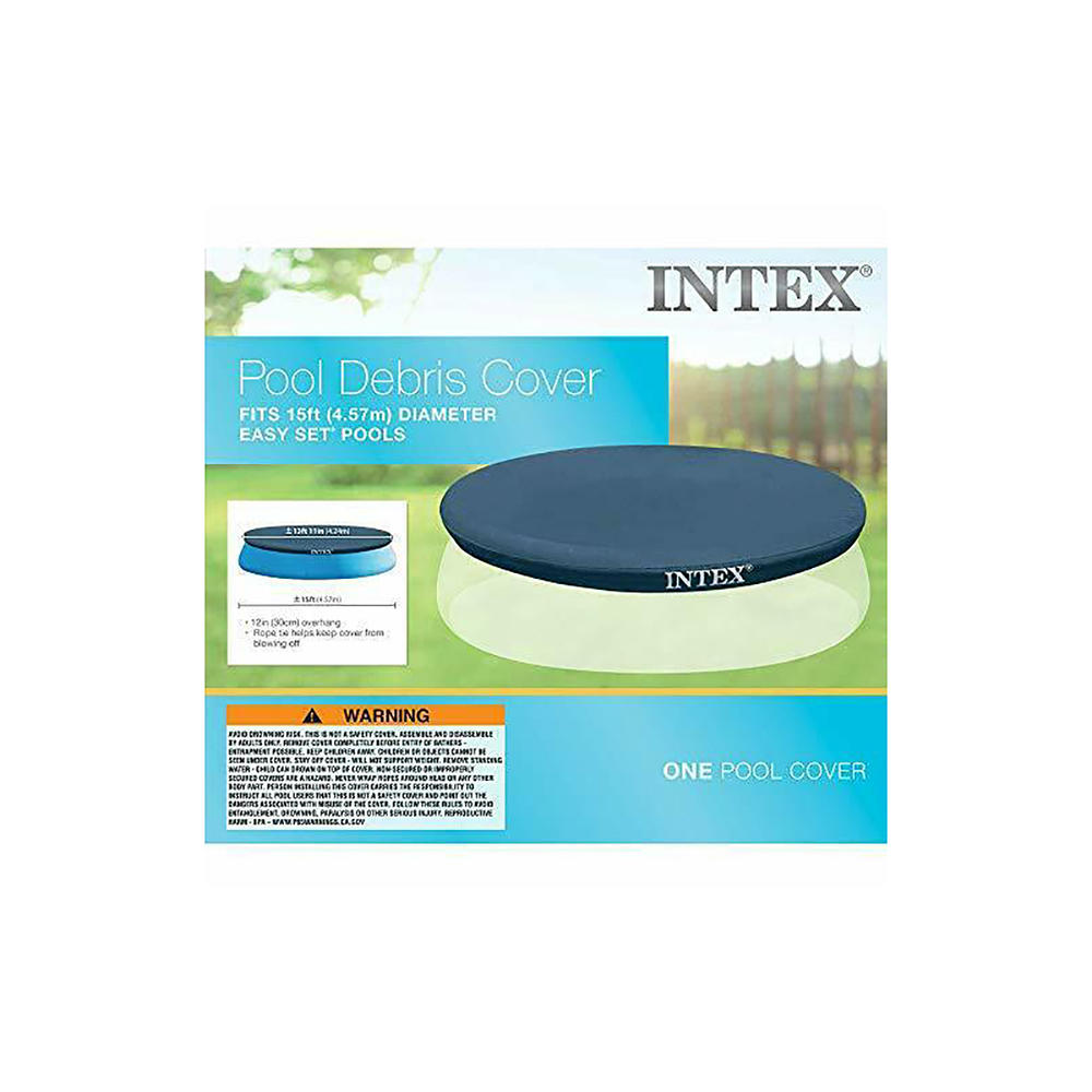 Intex 15' x 12" Round Easy Set Pool Cover