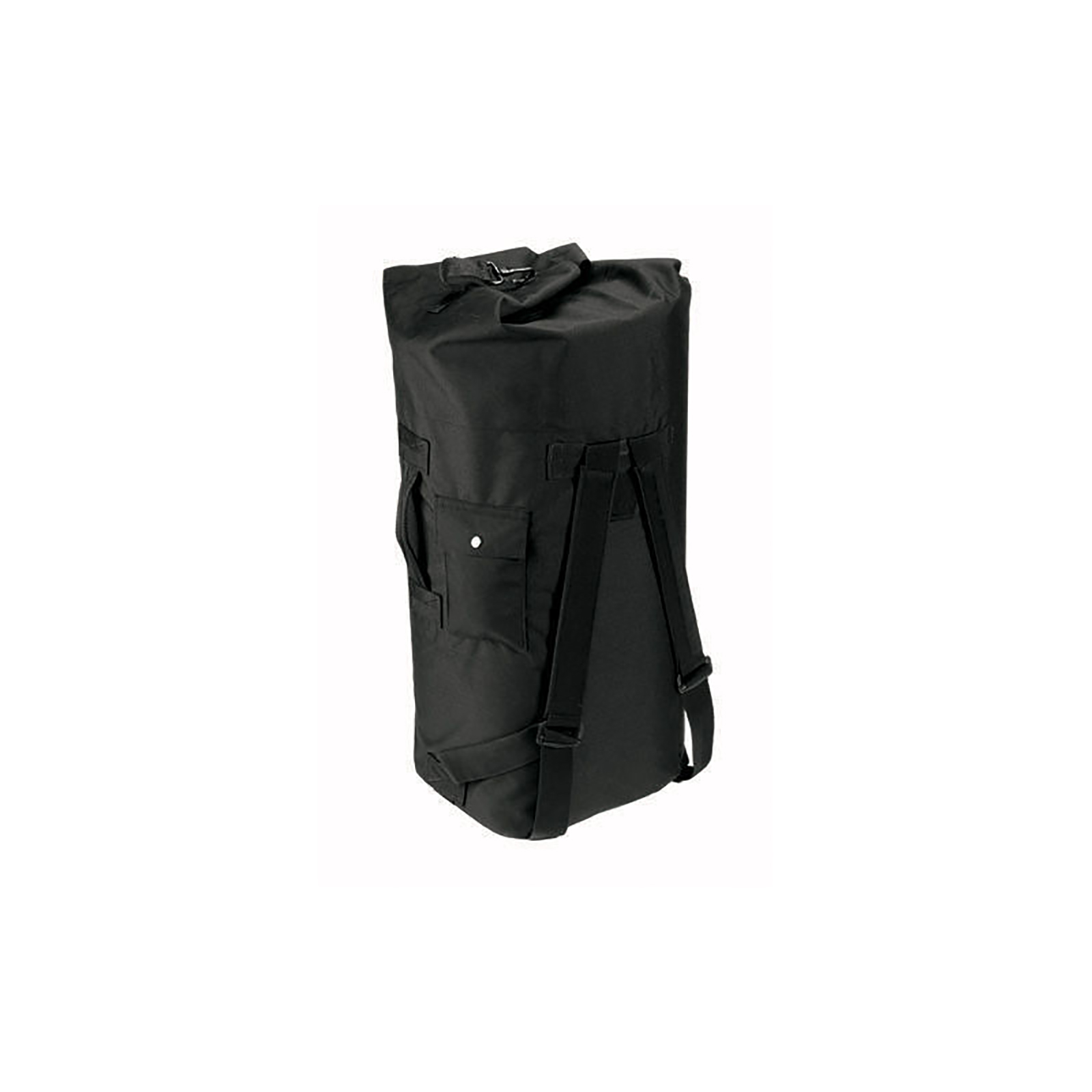 Rothco 22" x 38" Double Strap Canvas Duffle Bag – Black