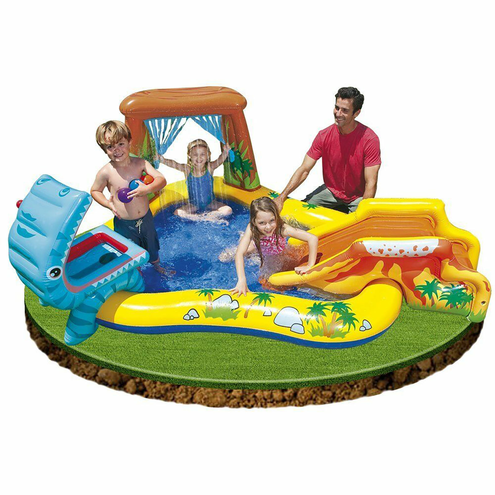 intex dinosaur inflatable play center