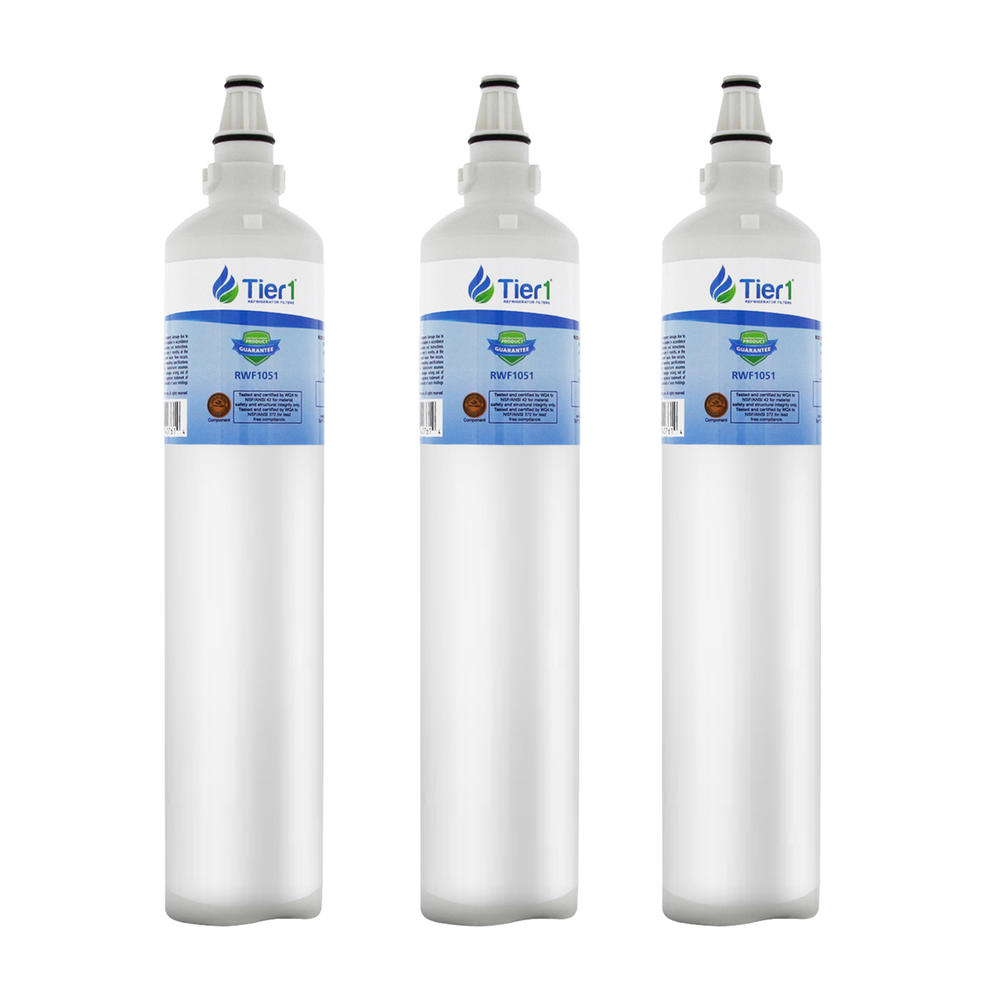 Tier1 RWF1051 3pc. Refrigerator Water Filter Replacement Set