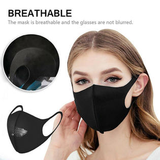 Download The Best 25pc Washable Kn90 Breathable Face Mask Sears Marketplace PSD Mockup Templates