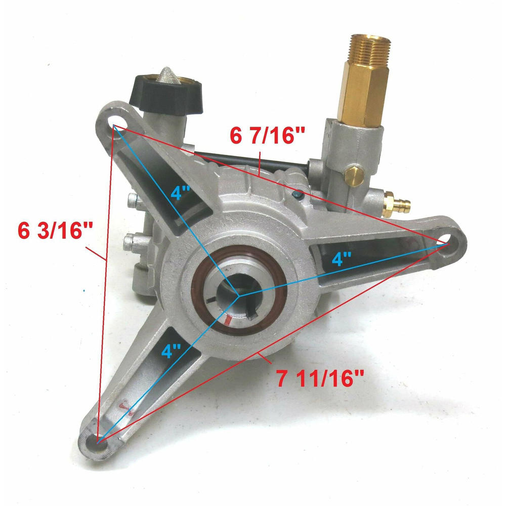 Homelite 308653035 Pressure Washer Vertical Pump