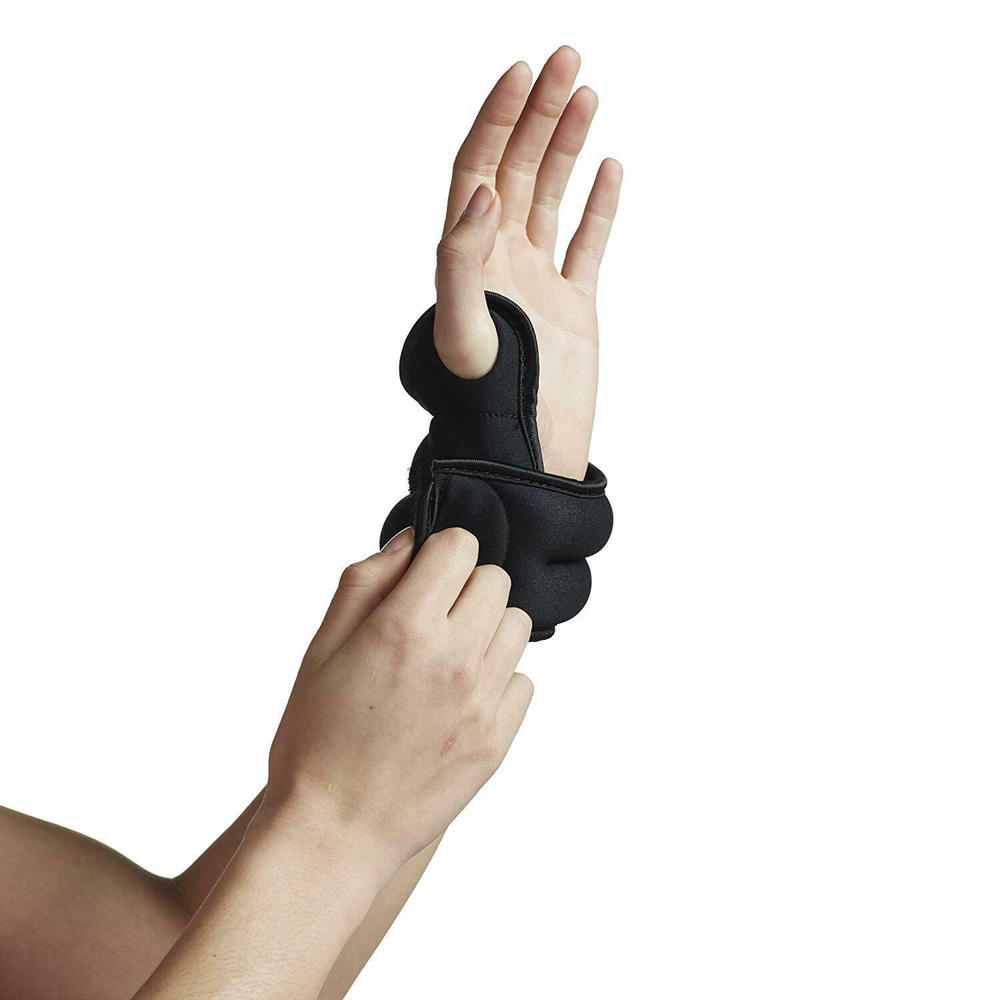 SPRI 4lb Thumblock Wrist Weight Set - Black