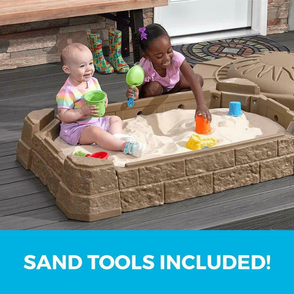 Step 2 Naturally Playful Sandbox II with Bonus Sand Tools
