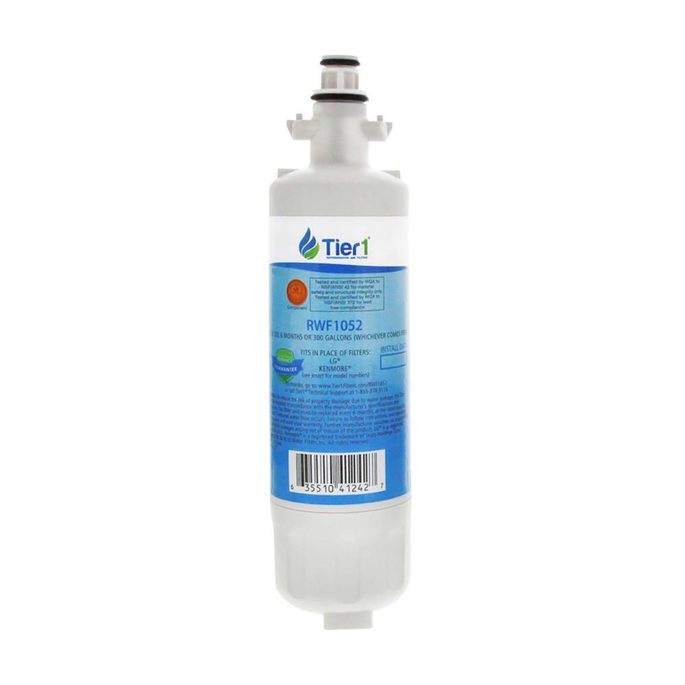 Tier1 RWF1052  Refrigerator Replacement Water Filter for LG and Kenmore