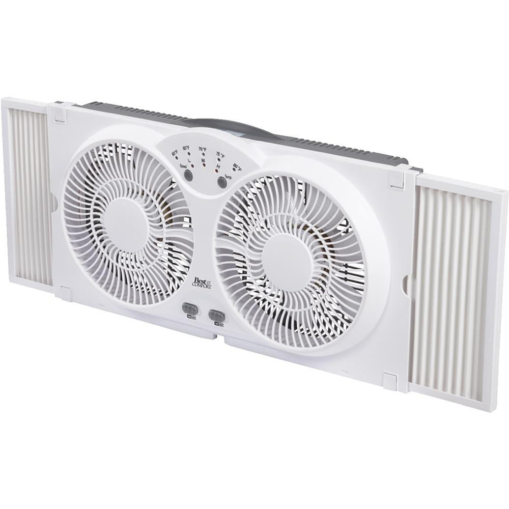 Best Comfort FW238HS 9" Twin Window Fan