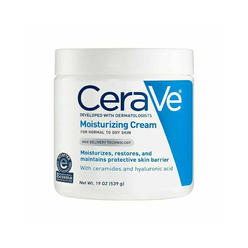 CeraVe Moisturizing Cream | Body and Face Moisturizer for Dry Skin | Body Cream with Hyaluronic Acid and Ceramides | Normal | Fr