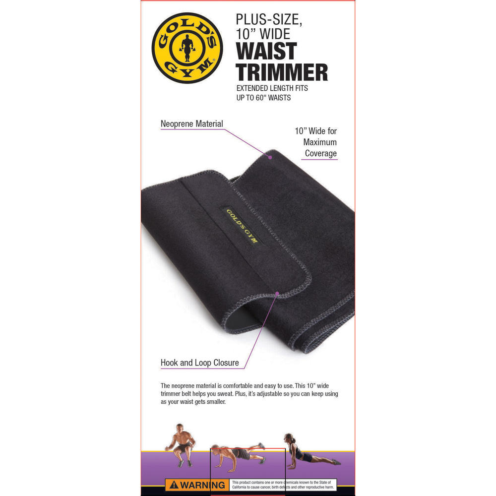 ConvenienceBoutique Plus Size 10" Waist Trimmer Belt