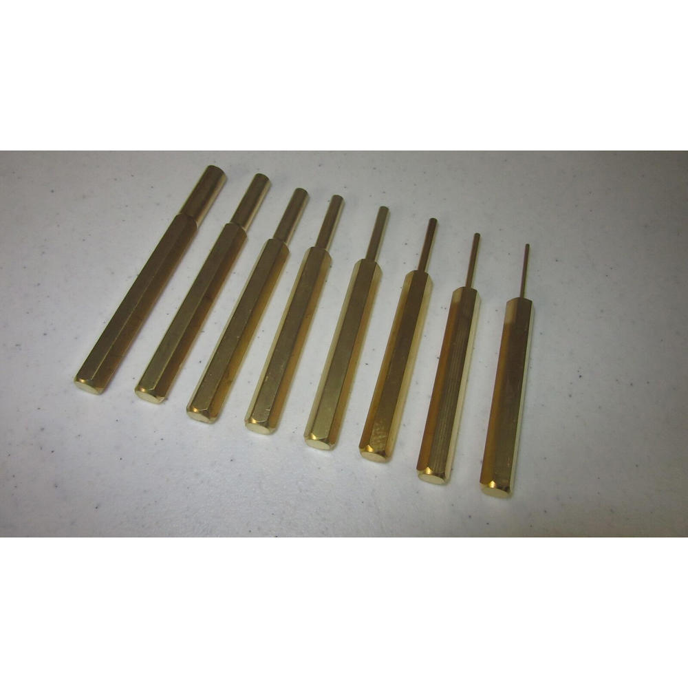 Grace USA BRP8 8pc. Roll Pin Punch Set Sears Marketplace