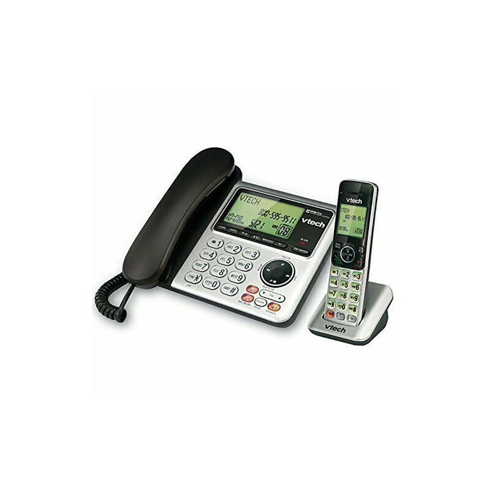 VTech CS6649  Expandable 1 Corded and 1 Cordless Handset
