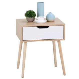 Yaheetech End Side Table Nightstand With Drawer Sears Marketplace