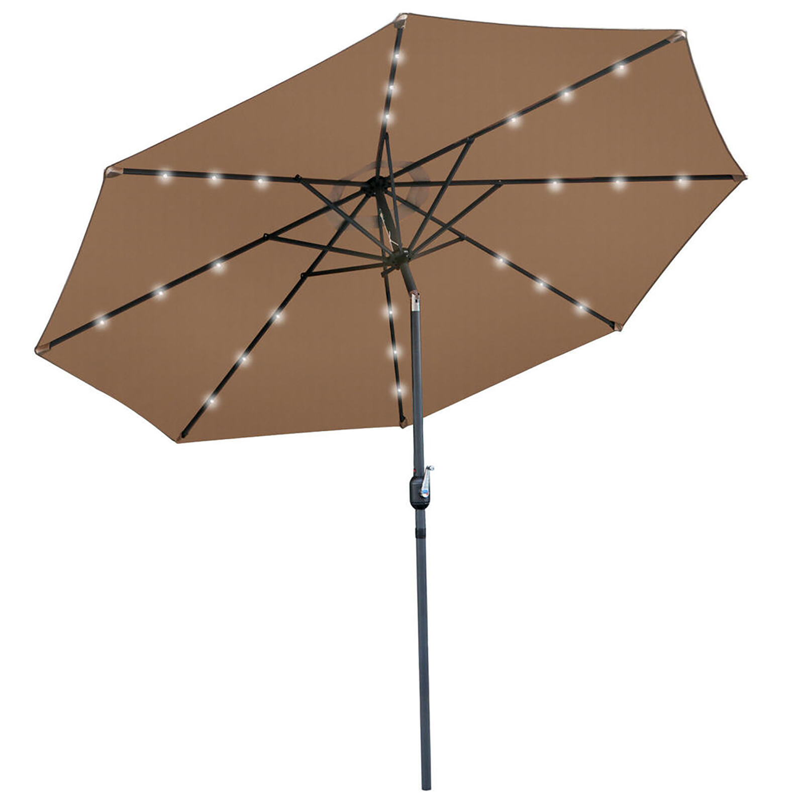 Rectangular Umbrella With Solar Lighted From Sears Com
