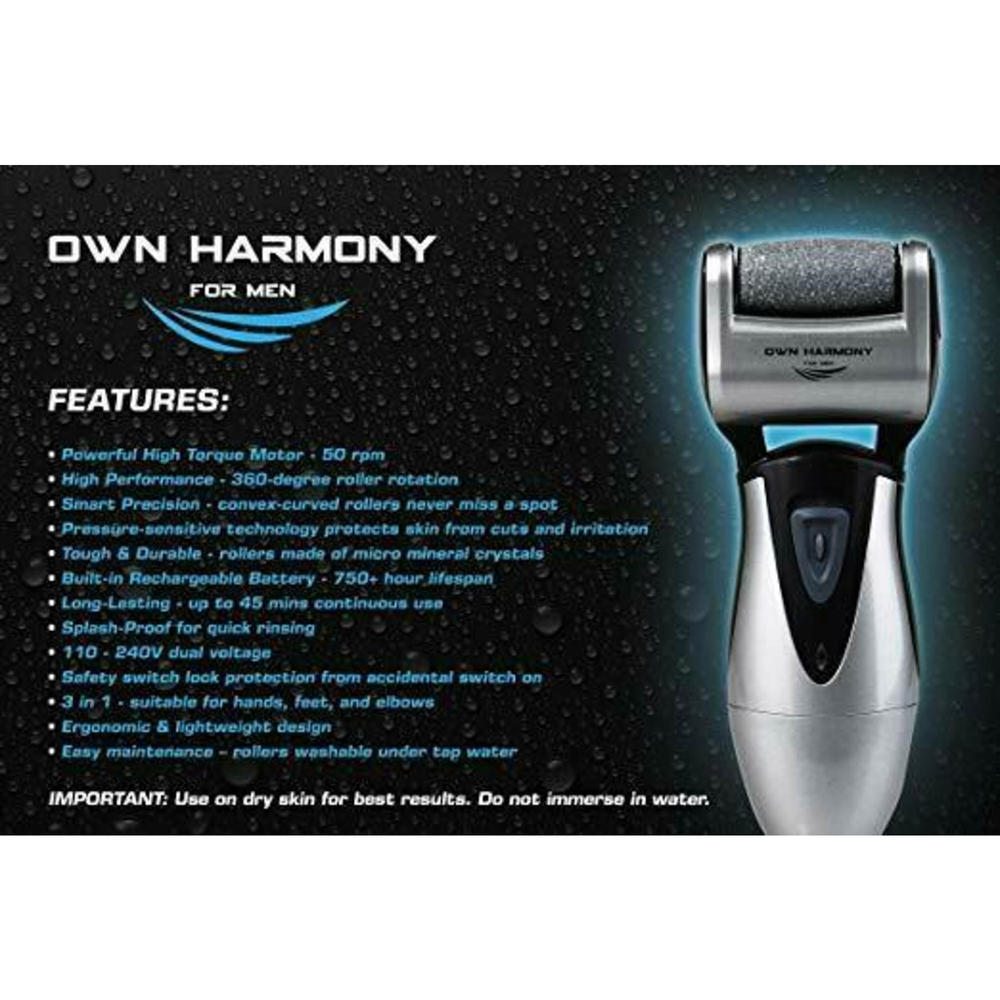 Own Harmony CR900 Men's Electric Callus Shaver