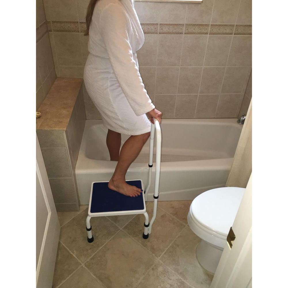 Platinum Health AdjustaStep 2-in-1 Step Stool - White