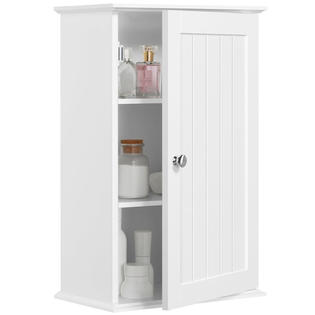 Yaheetech Wall Mounted Storage Cabinet With 3 Tiers Sears Marketplace
