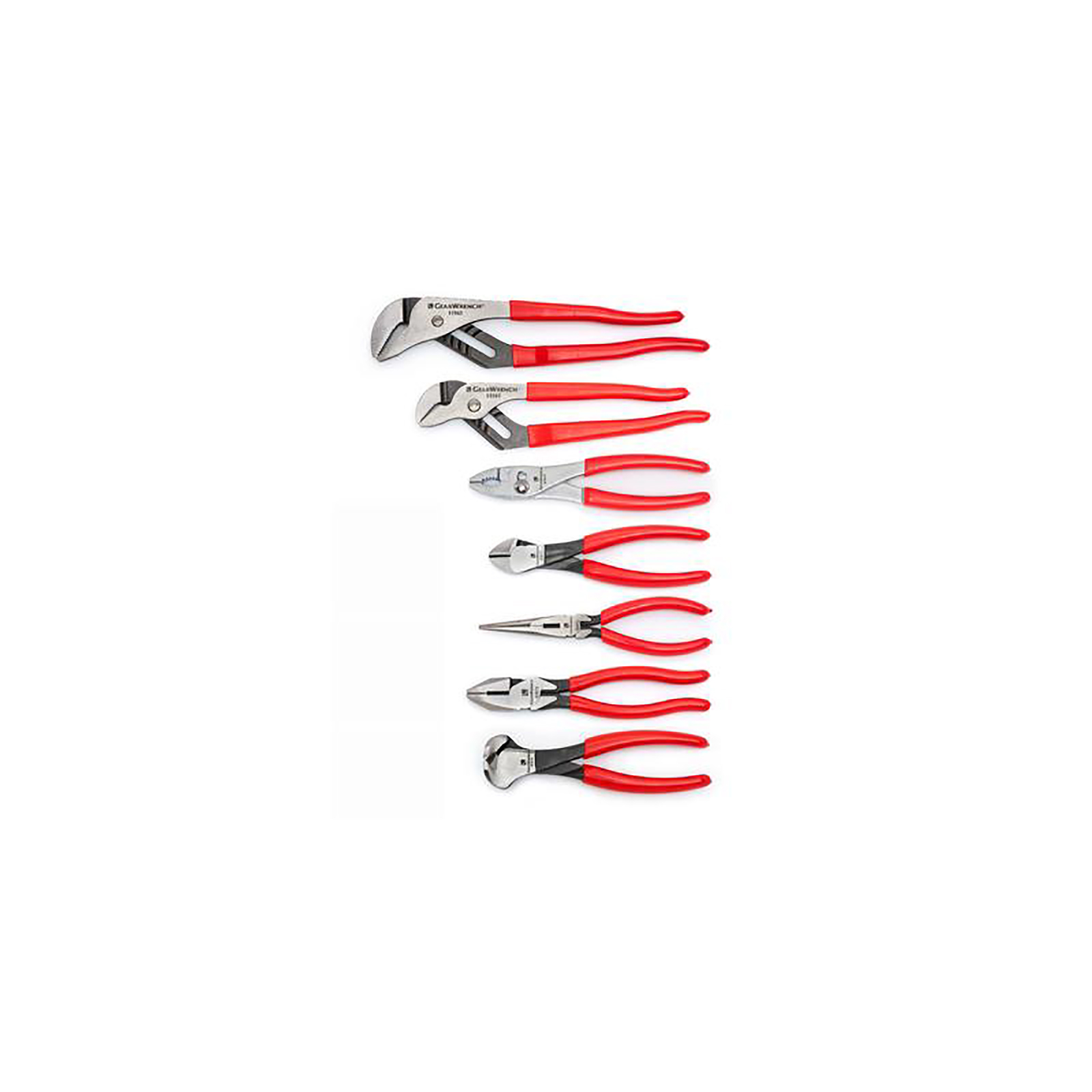 GearWrench 7pc. Mixed Dipped Handle Plier Set