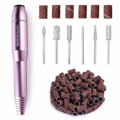 MelodySusie Portable Electric Nail Drill, Compact Efile Electrical Professional Nail File Kit for Acrylic, Gel Nails, Manicure P