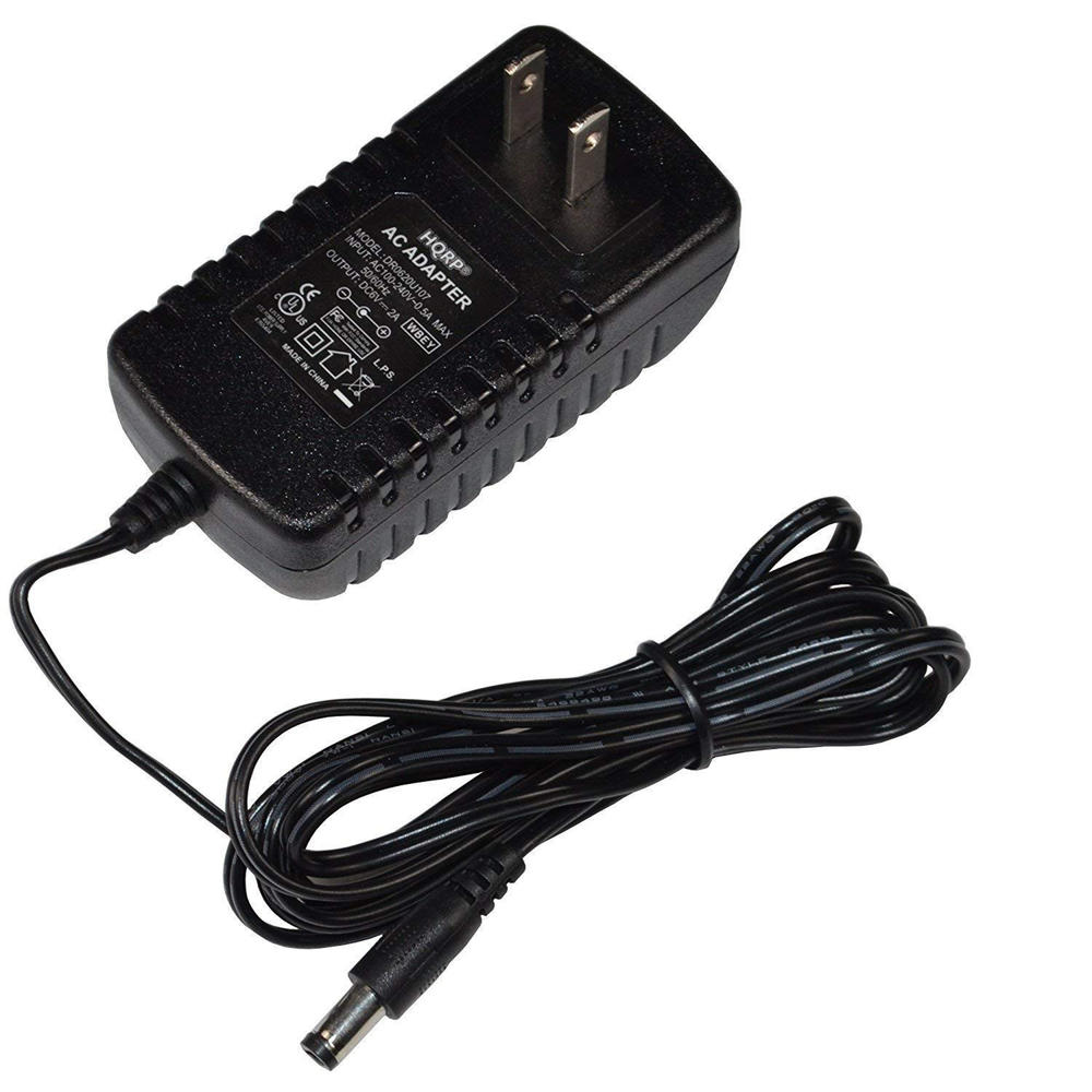 HQRP 884667406241260 AC Adapter for Gold's Gym Power Spin 230R Exercise Cycle