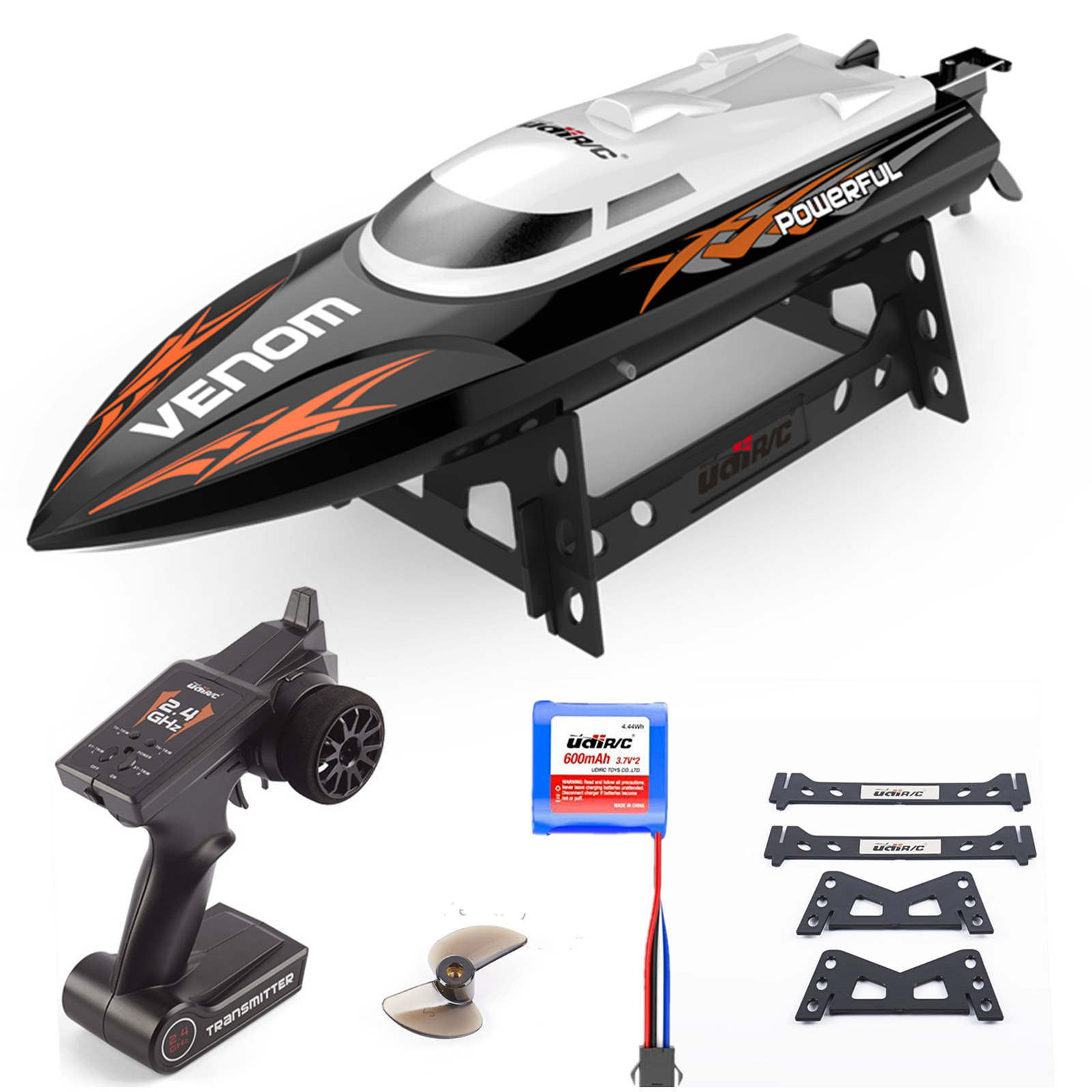 udirc 2.4 ghz high speed remote control electric boat