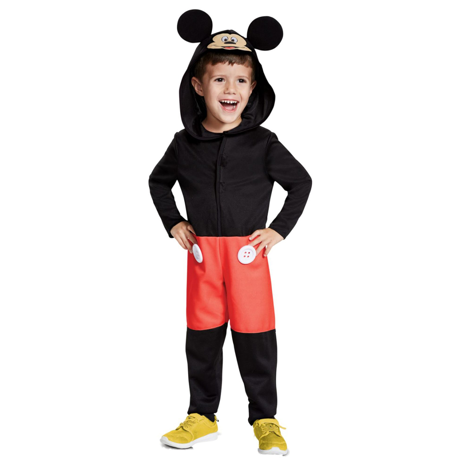 Disney Toddler Boys' Mickey Mouse Costume - Red and Black