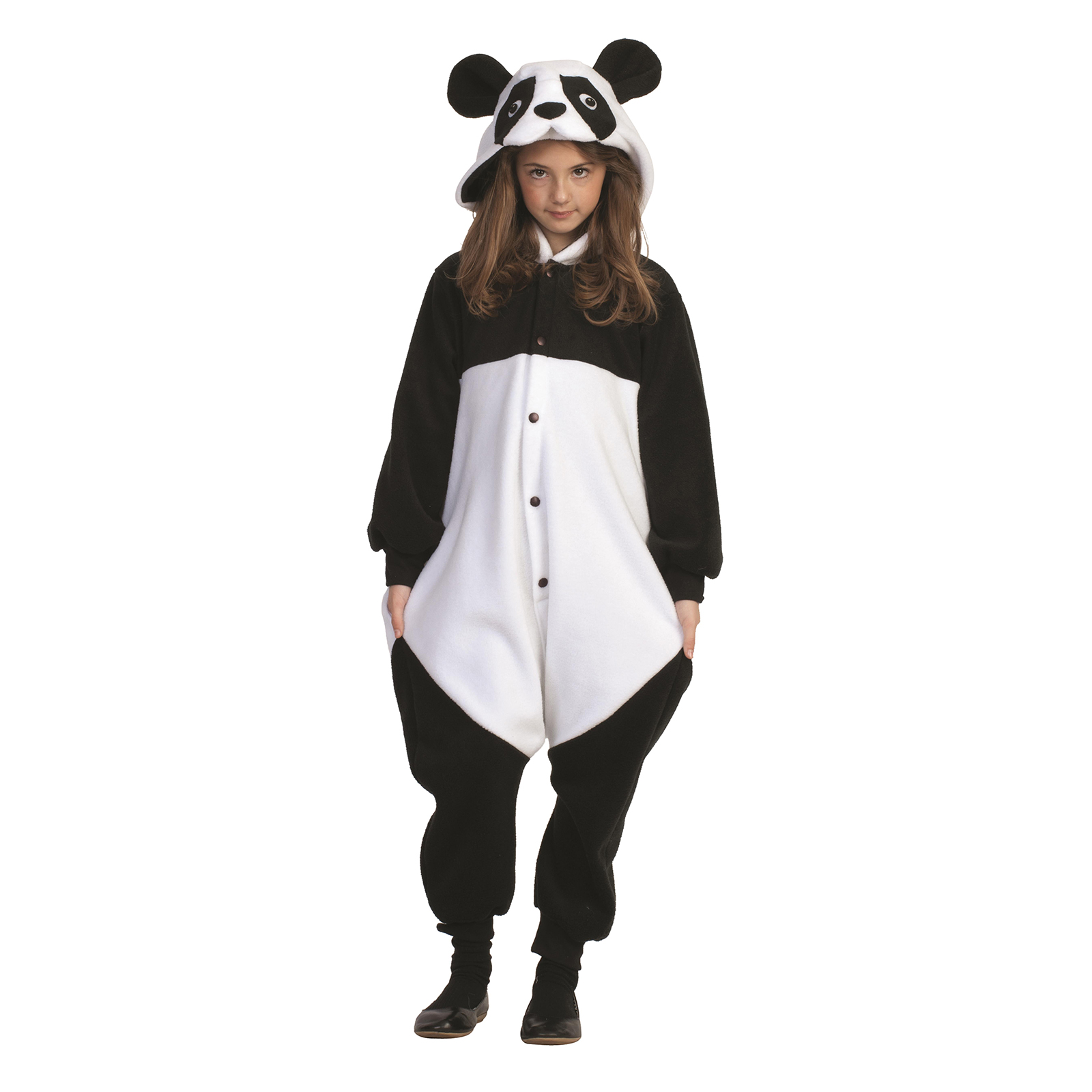 RG Costumes Small Parker Panda Hooded Button Down Onesie