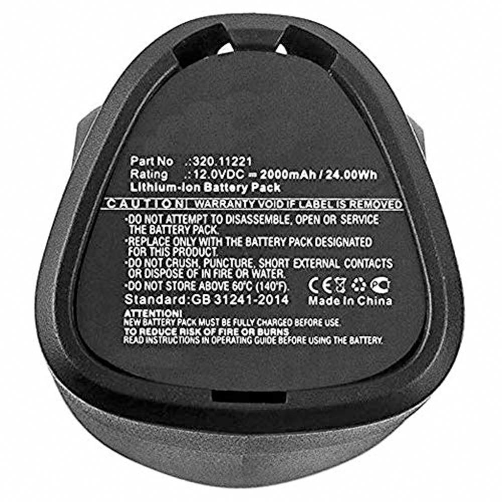 MPF Products 2000mAh 12V Battery for Craftsman NEXTEC Power Tools