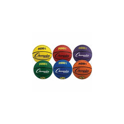 Champion Sports Rubber Sports Ball, For Basketball, No. 7, Official Size, Orange