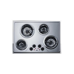 4 burner electric coil cooktop