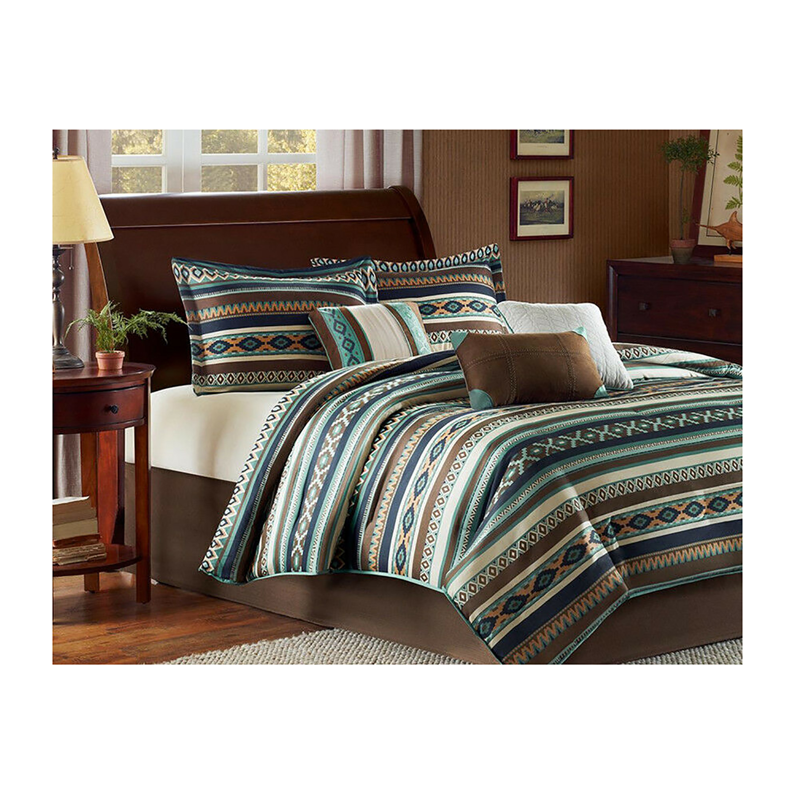 Aztec Southwest Native American Queen, Sears Bedding King Size