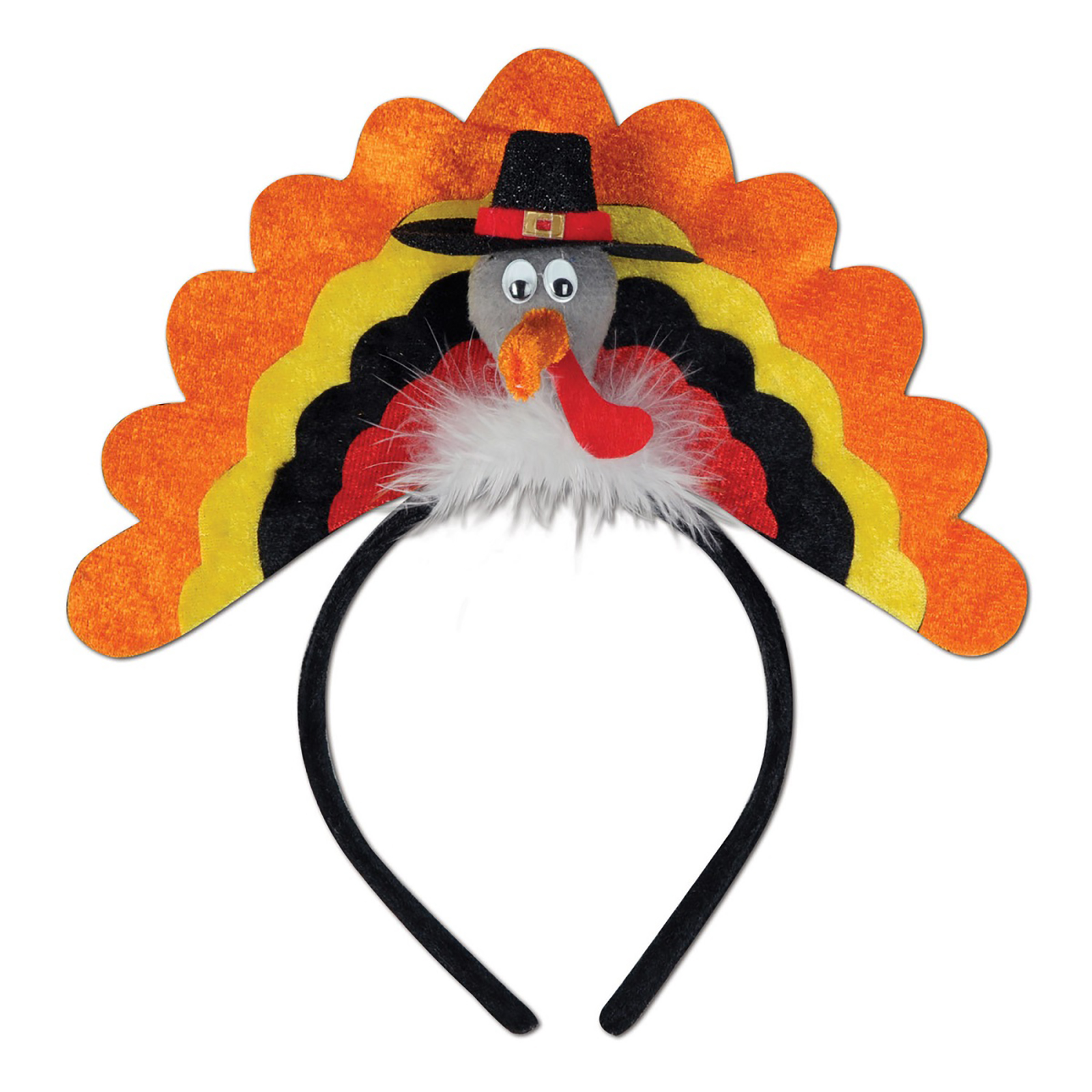 Beistle 12pc. Thanksgiving Turkey Headbands