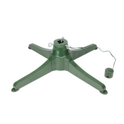 Northlight 25" Green Musical Rotating Christmas Tree Stand for Artificial Trees up to 7.5'