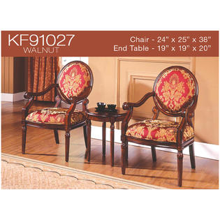 Best Master Furniture Living Room Accent Chair Set - Sears Marketplace