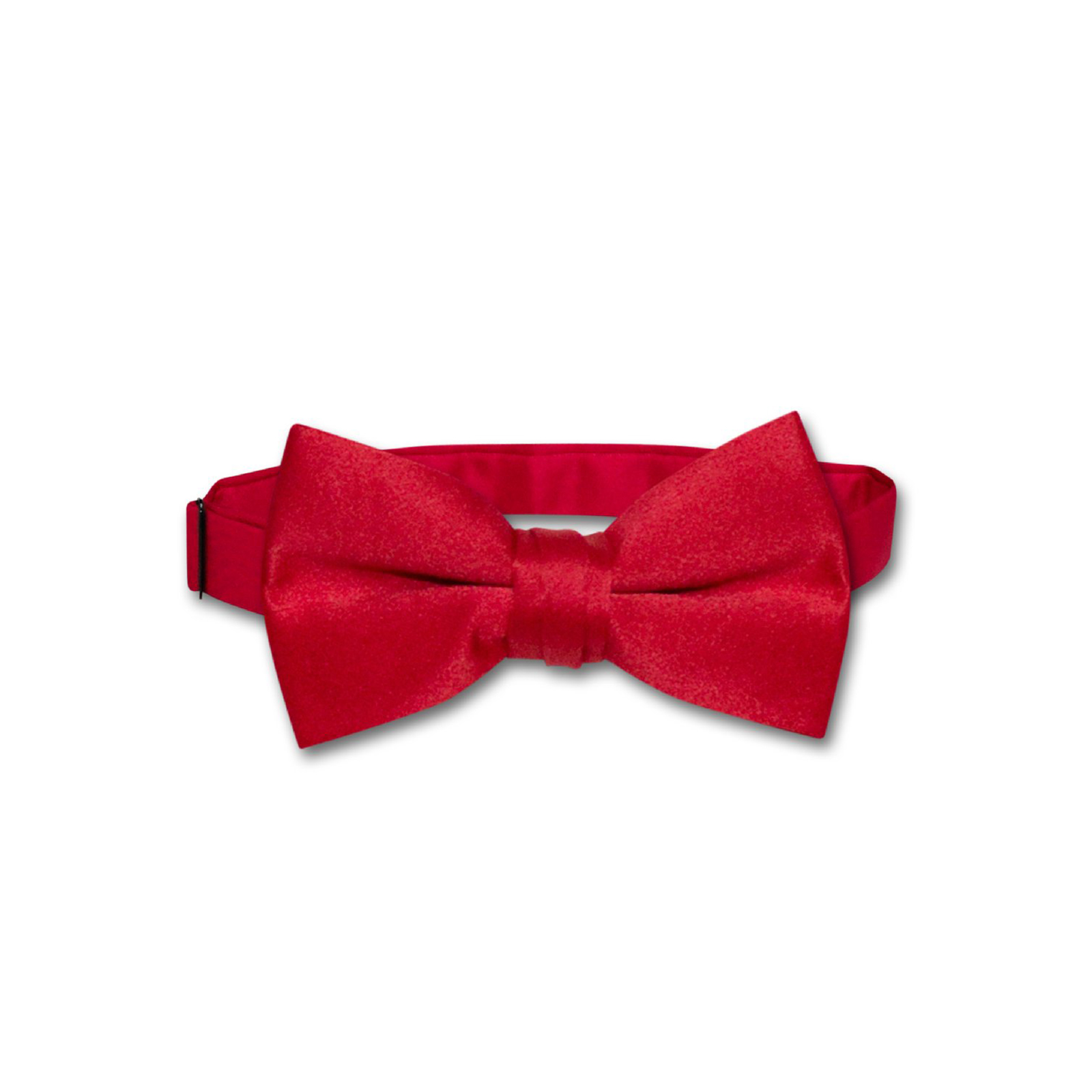 Vesuvio Napoli Youth's Solid Bow Tie - Red