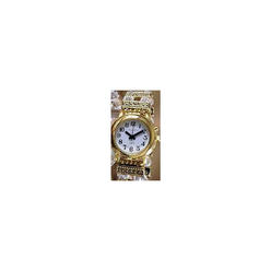APP Active Products Plus Ladies Talking Wrist Watch Gold Tone with Deluxe Beaded Band
