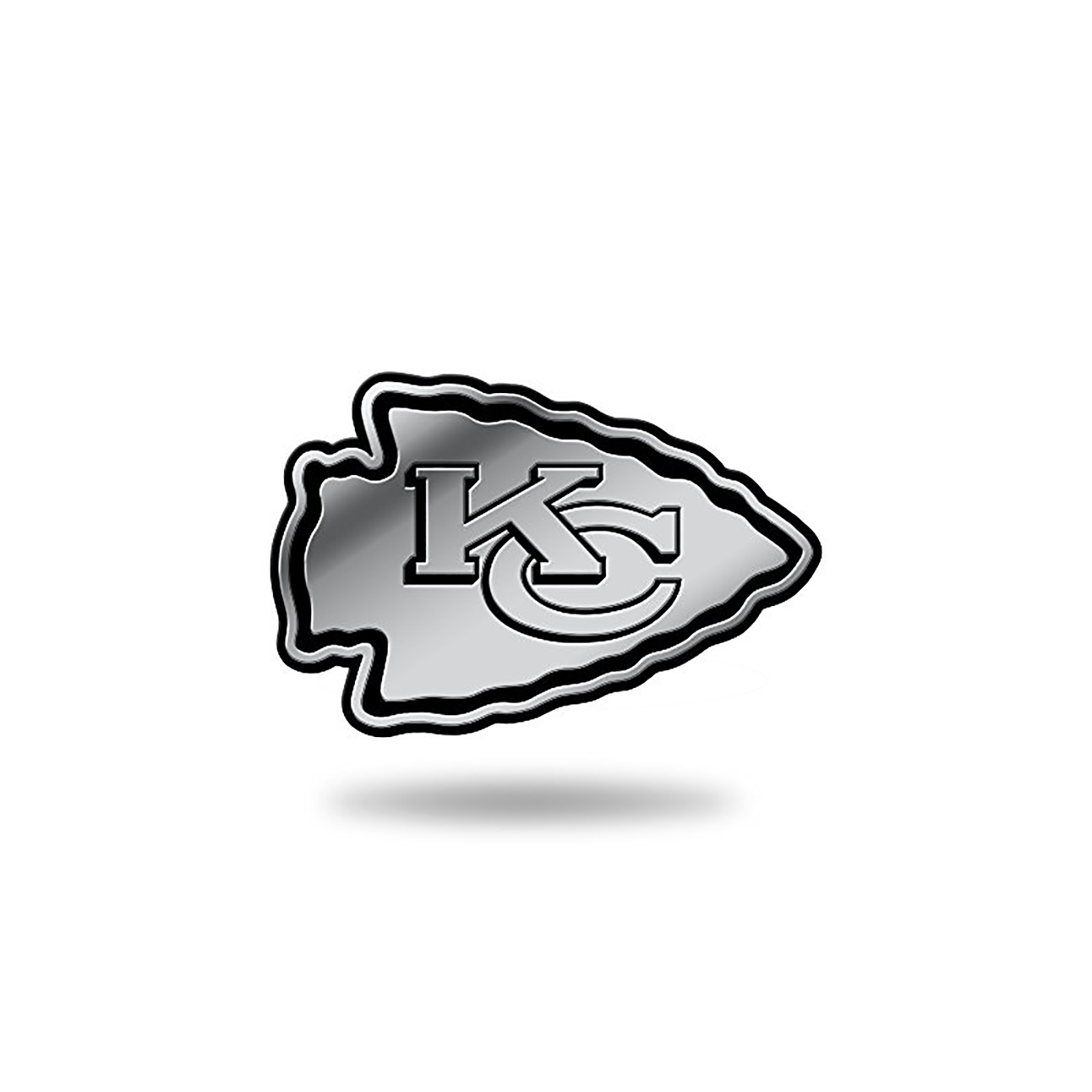 Rico Kansas City Chiefs Logo Auto Emblem - Chrome