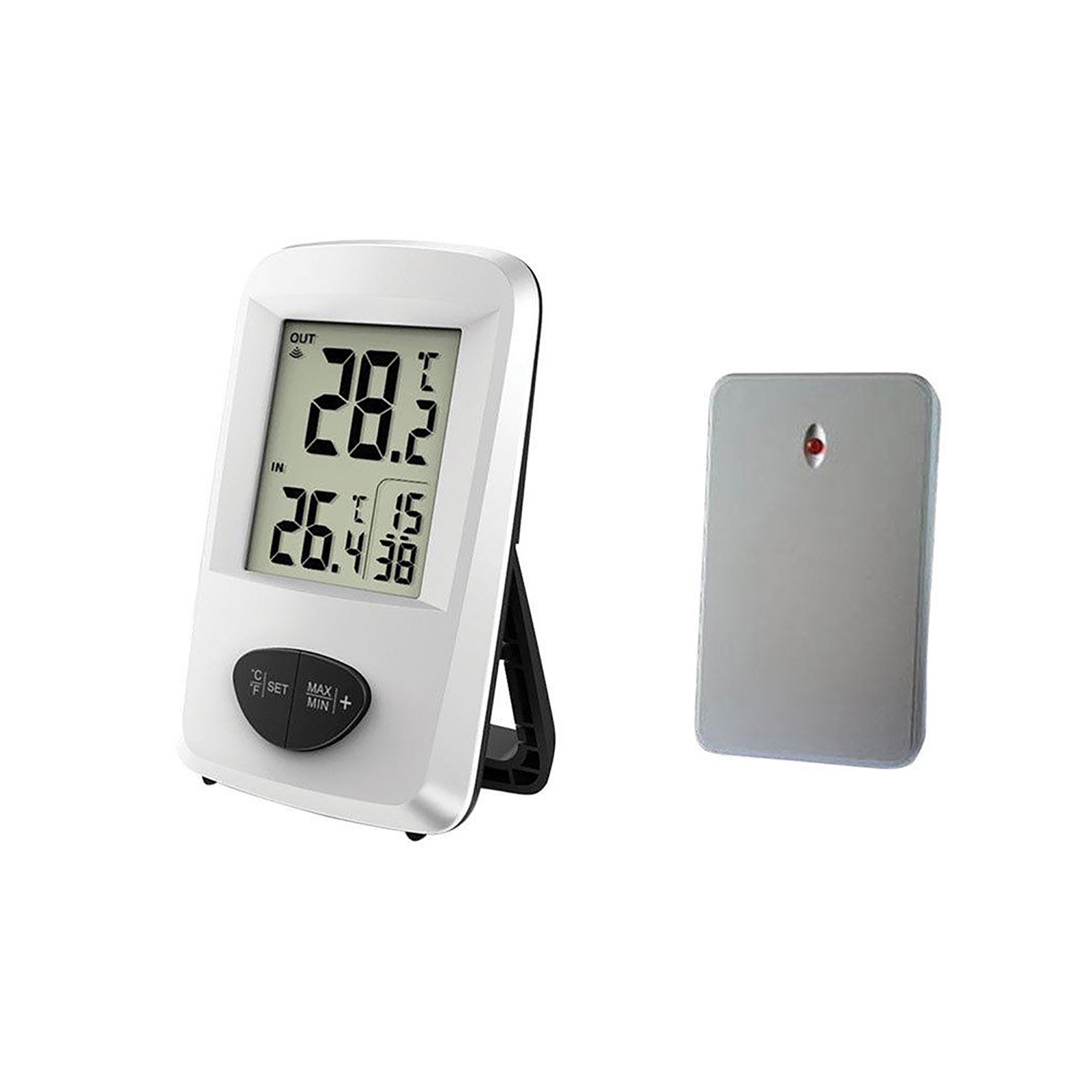 Taylor Wireless Digital Weather Station Thermometer - White