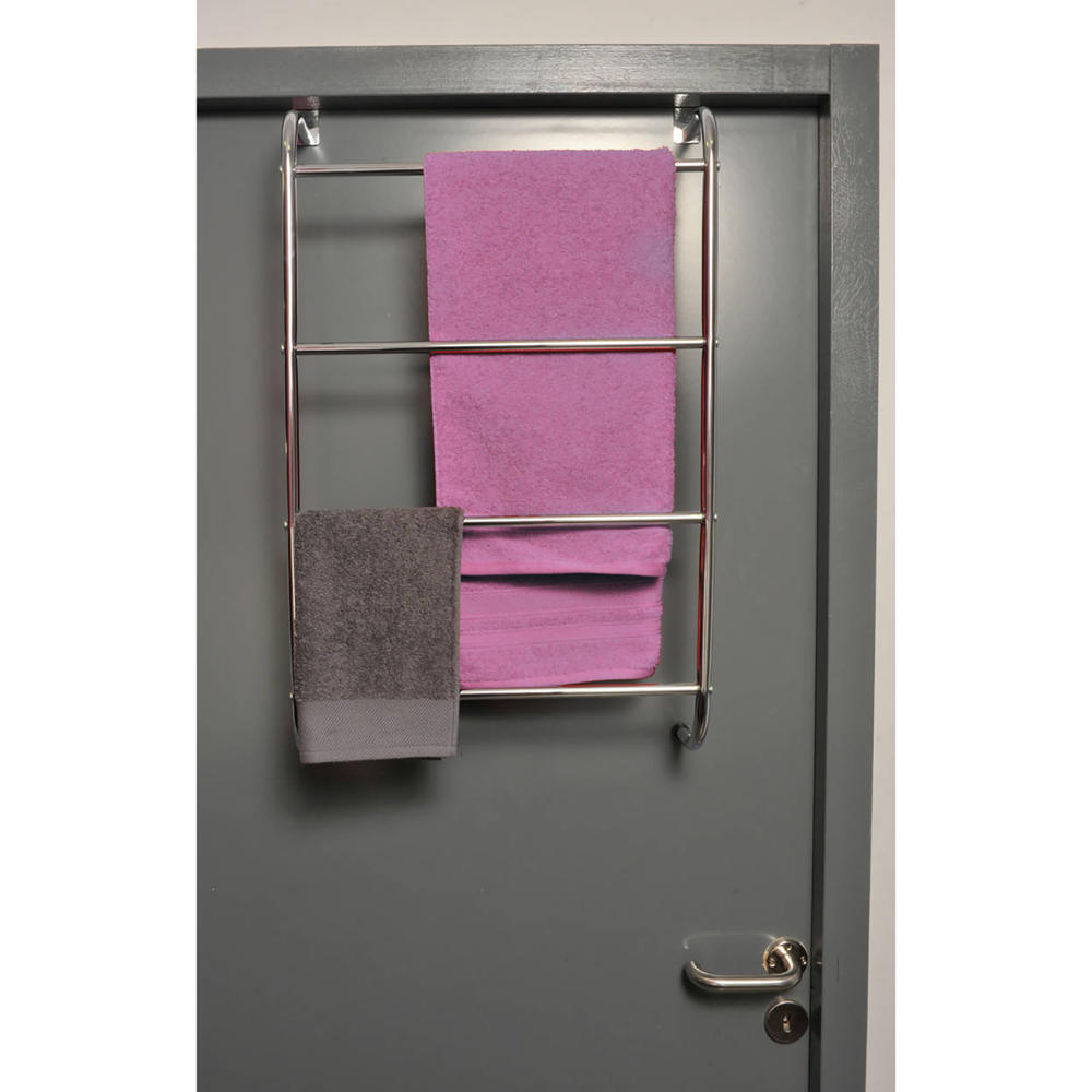 EVIDECO Over-the-Door 4 Bars Towel Rack