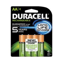 Duracell 66155 Duracell AA NiMH Rechargeable Battery (4-Pack) 66155