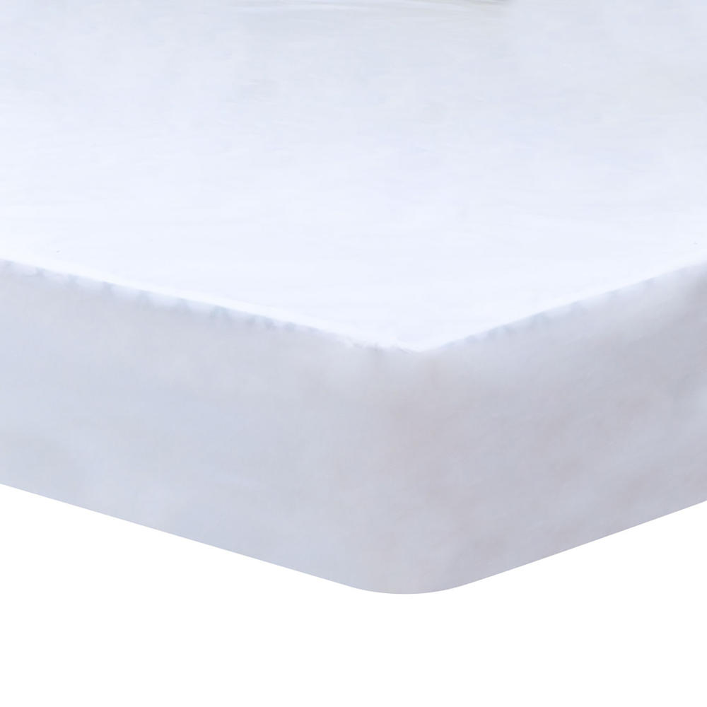 Unique Bargains Water Resistant Full Size Mattress Protector - White