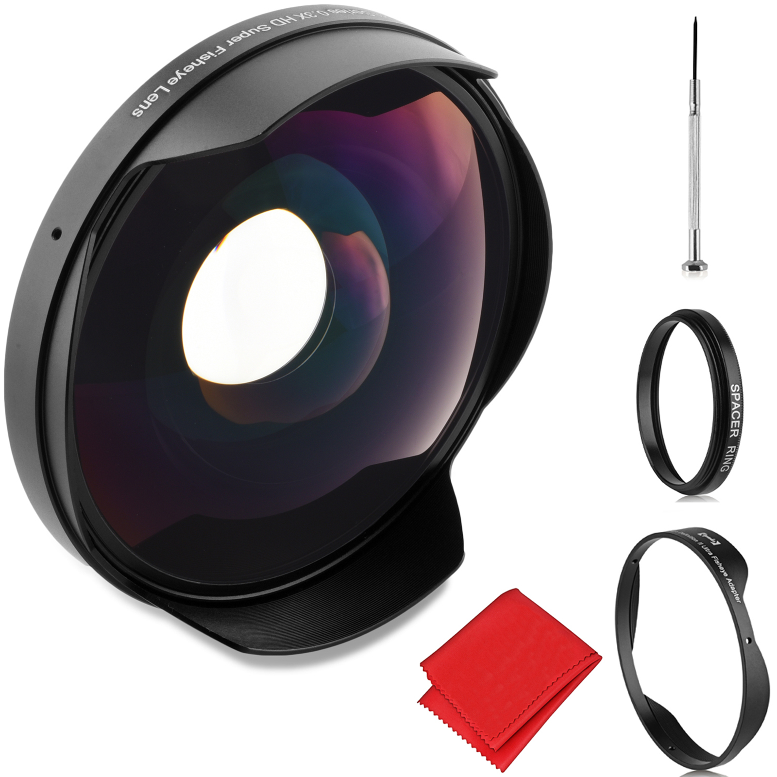 Opteka 0.3X HD Fisheye Lens for Canon Camcorders - Sears Marketplace