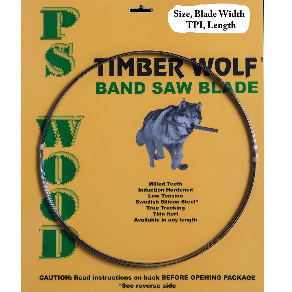 Timber Wolf 70.5" x 1/8" Band Saw Blade