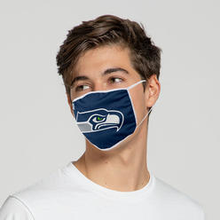 Forever Collectibles FOCO Household Multi-Purpose Seattle Seahawks Face Mask Multicolored 1 pk