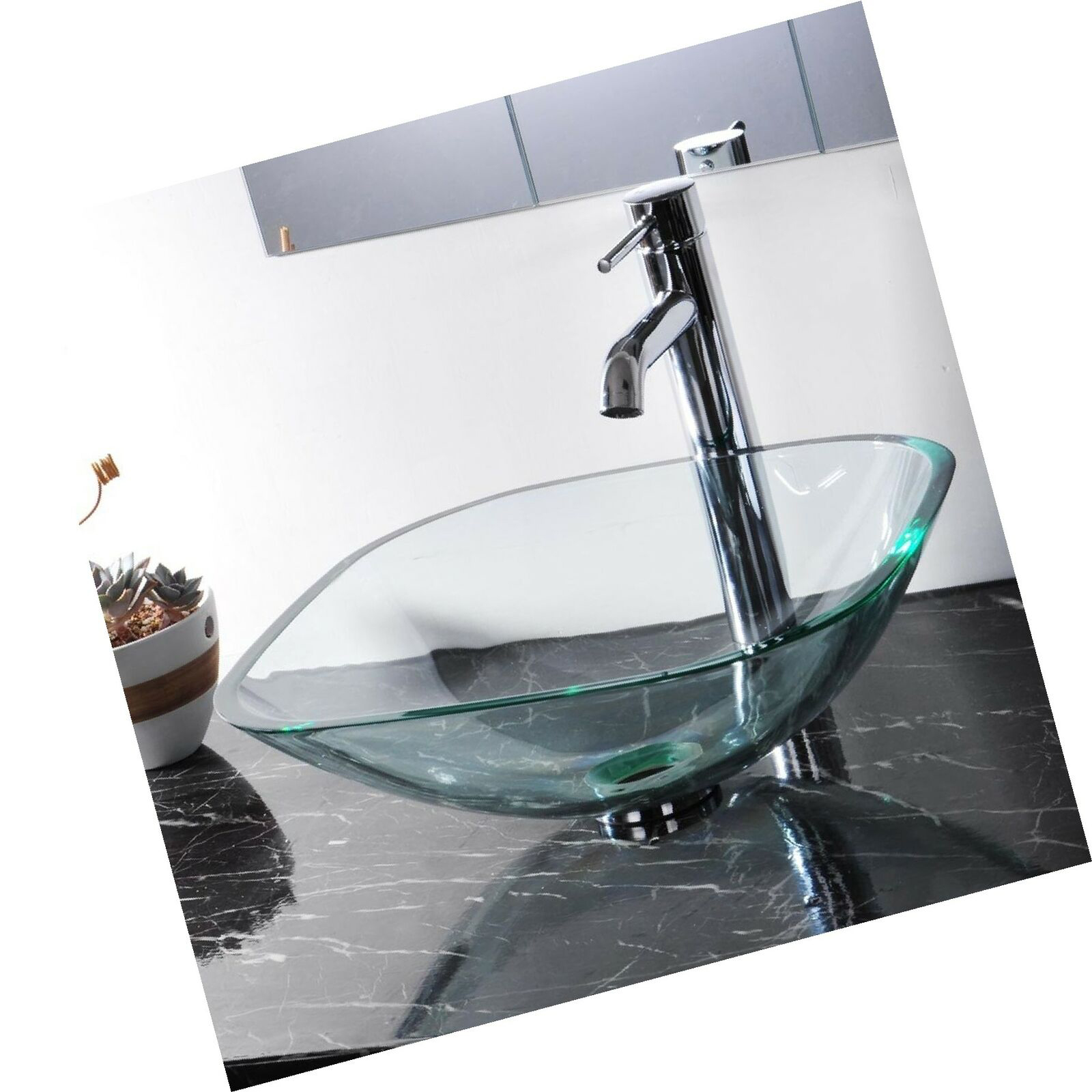 Aquaterior Tempered Glass Vessel Sink Sears Marketplace Aquaterior Tempered Glass Vessel Sink Sears Marketplace