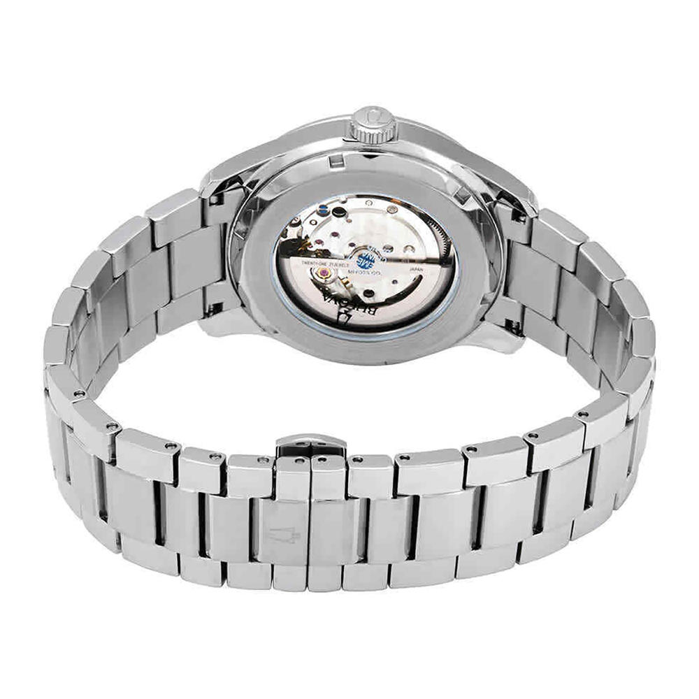 Bulova Wilton Automatic Men's Wristwatch - Silver