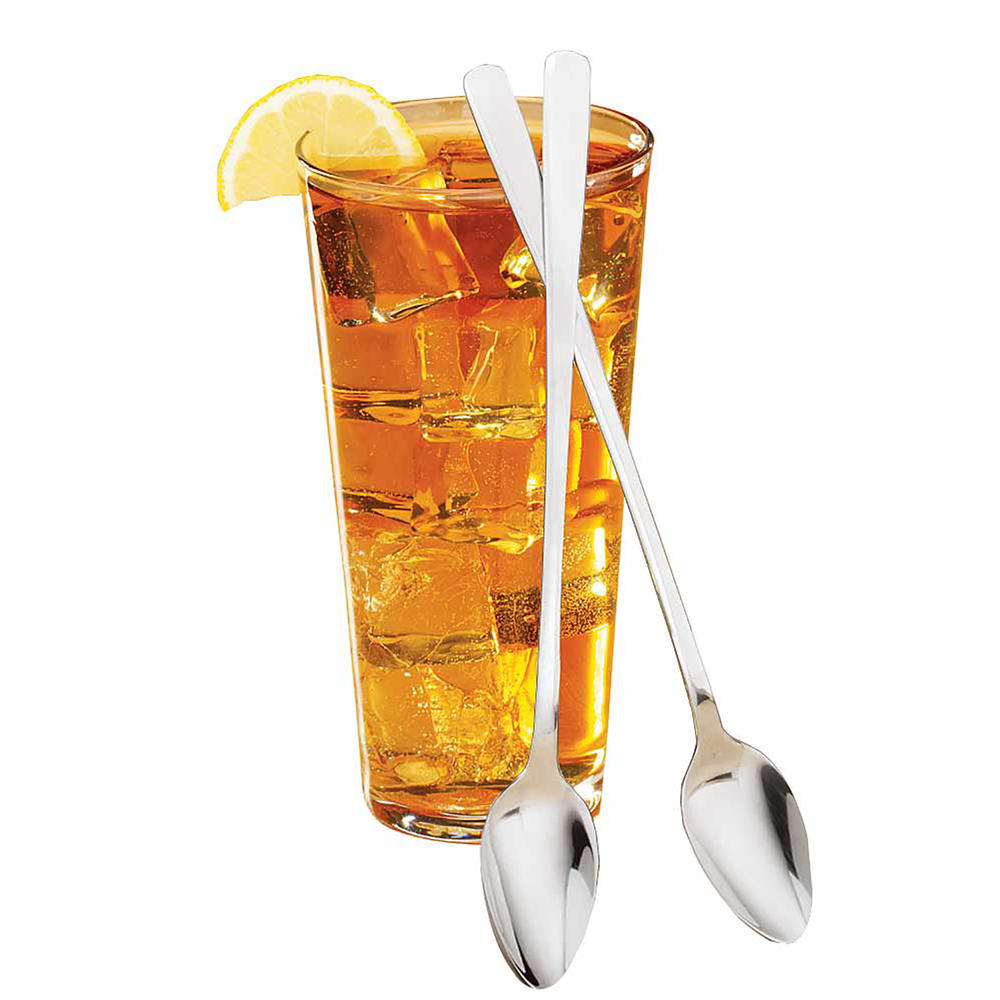 Fox Valley Traders 8pc. Stainless Steel Long Handle Iced Tea Spoon Set