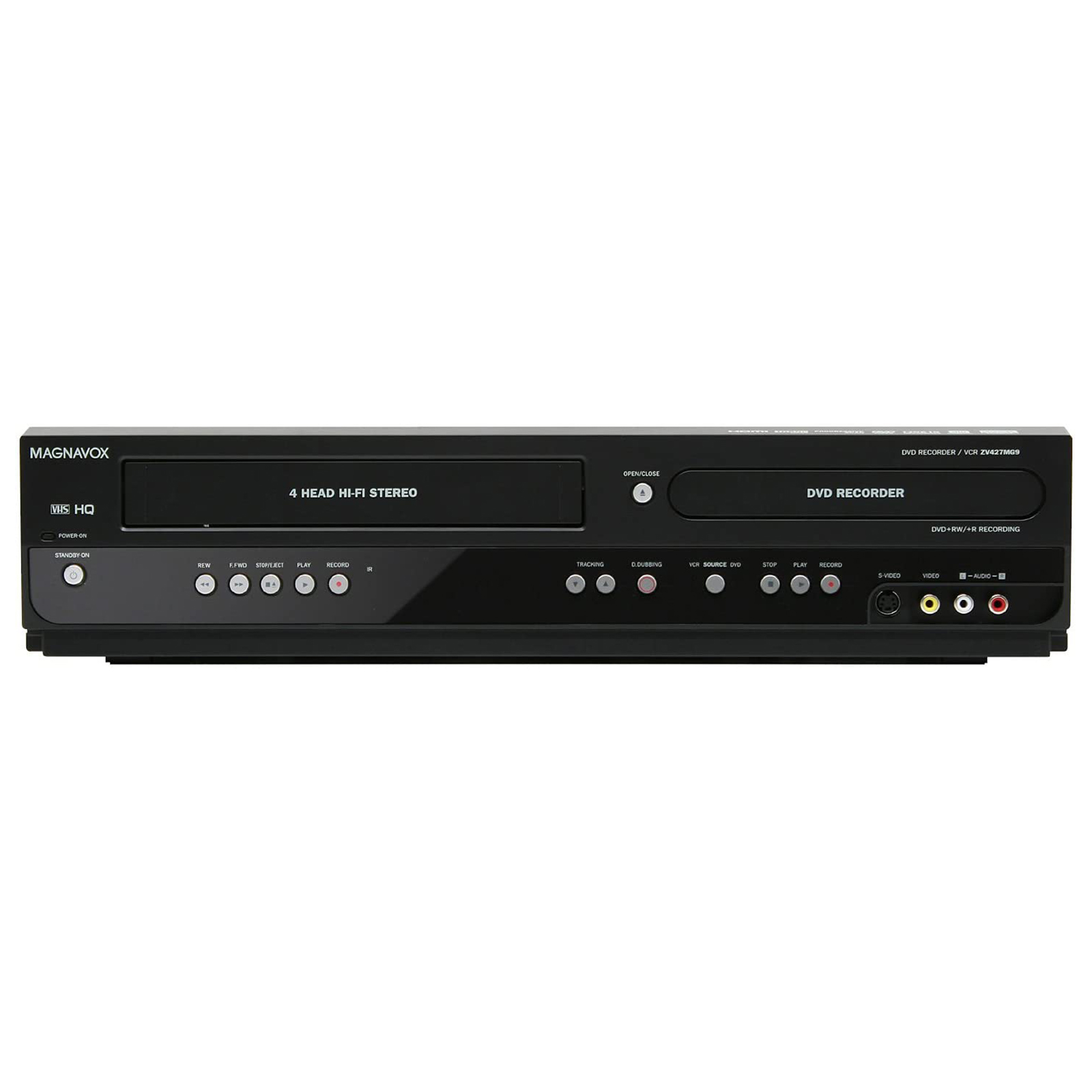 Philips ZV427MG9 DVD Recorder and 4-Head Hi-Fi VCR - Black