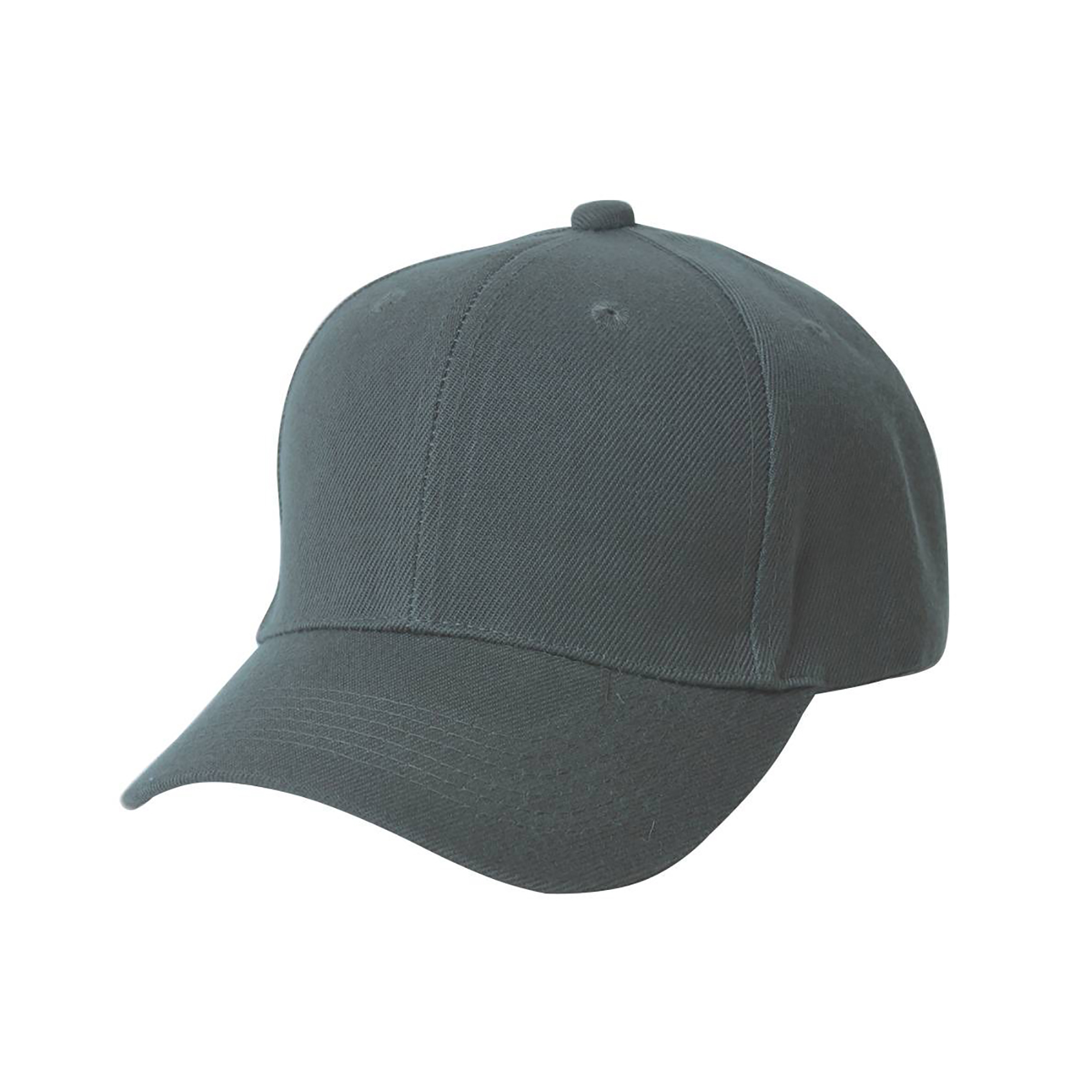 Plain Hats Plain Men's Baseball Hat - Charcoal
